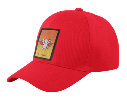 Gorra Unisex Curva Axoloteria El Diablito Ajolote