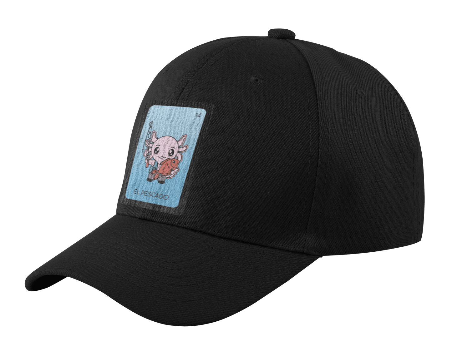 Gorra Unisex Curva Axoloteria El Pescado Ajolote