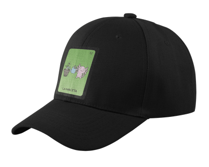 Gorra Unisex Curva Axoloteria La Maceta Ajolote