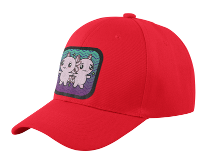 Gorra Unisex Curva Axolotzin Horoscopos Géminis Ajolote