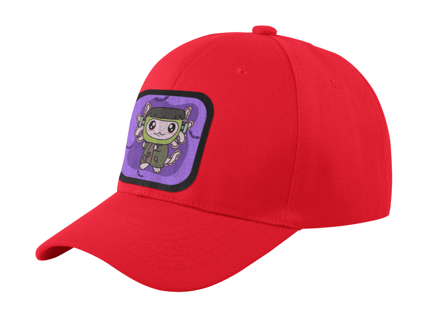 Gorra Unisex Curva Axolotzin Monstruo De Frankenstein