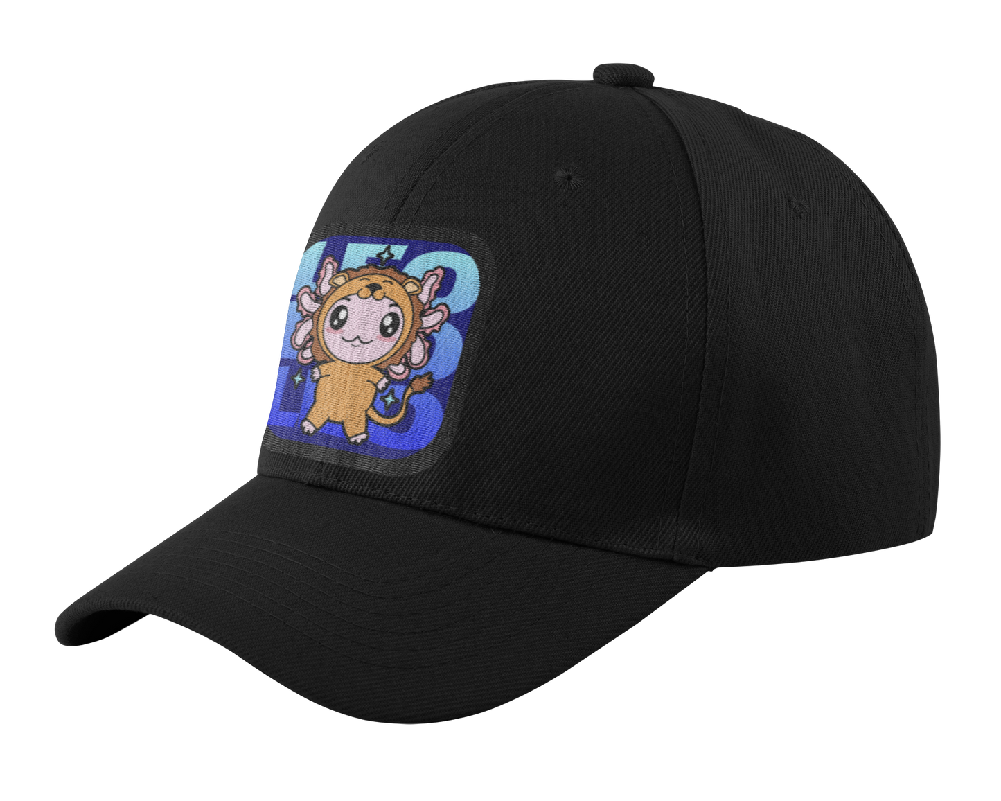 Gorra Unisex Curva Axolotzin Horoscopos Leo Ajolote