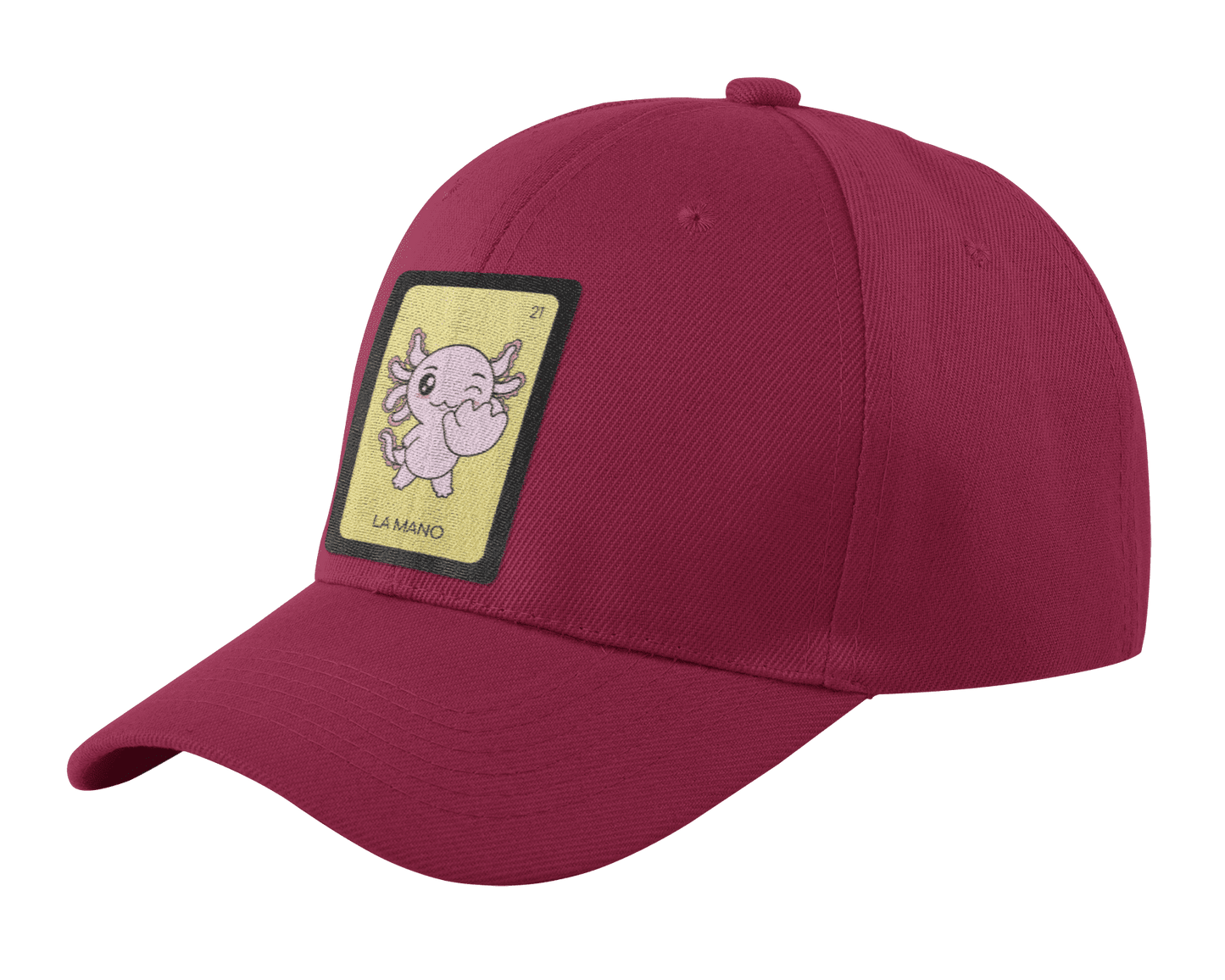 Gorra Unisex Curva Axoloteria La Mano Ajolote