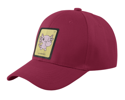 Gorra Unisex Curva Axoloteria La Mano Ajolote