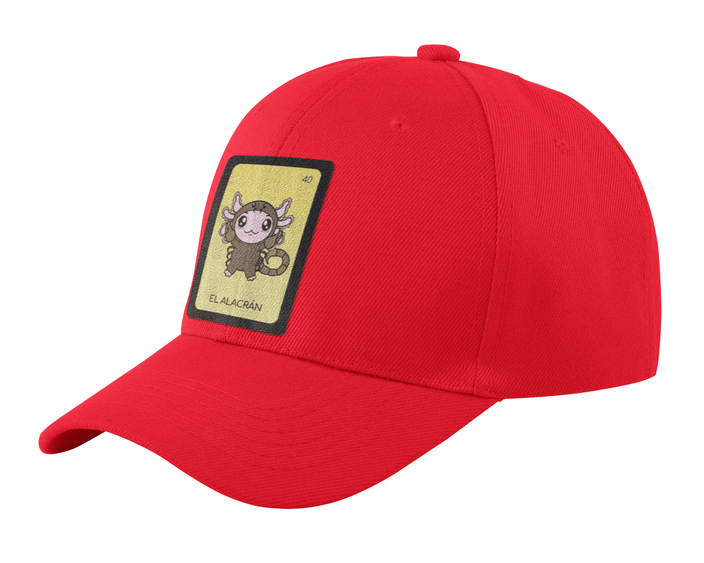 Gorra Unisex Curva Axoloteria El Alacrán Ajolote