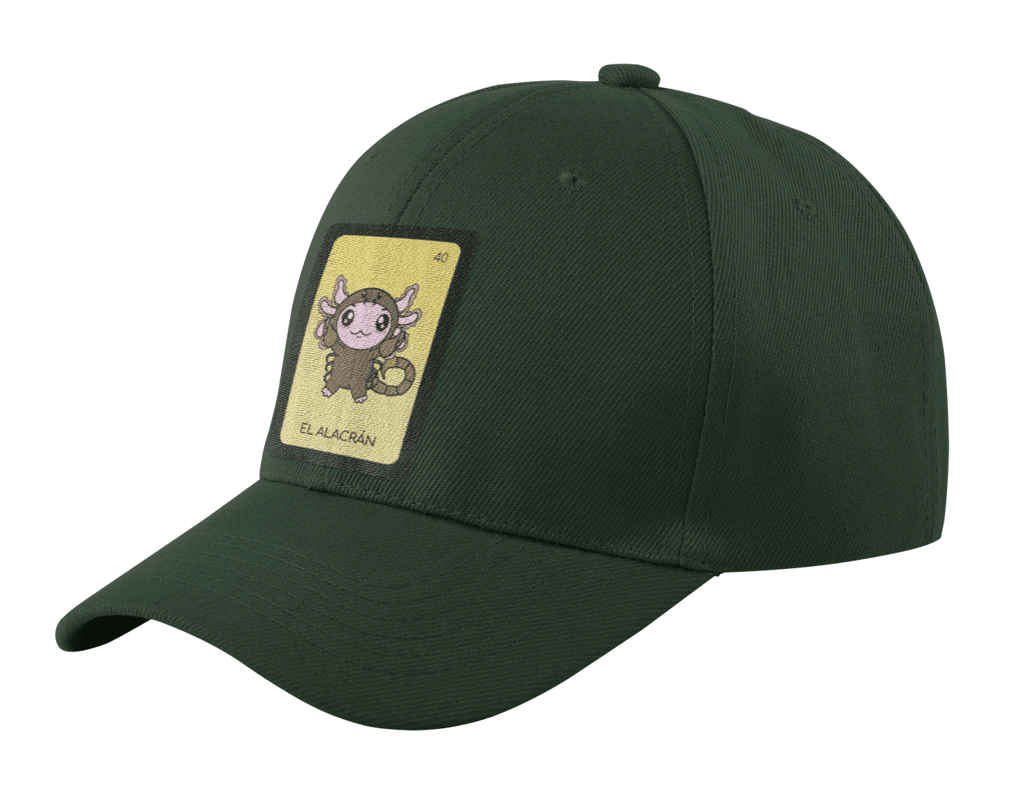 Gorra Unisex Curva Axoloteria El Alacrán Ajolote