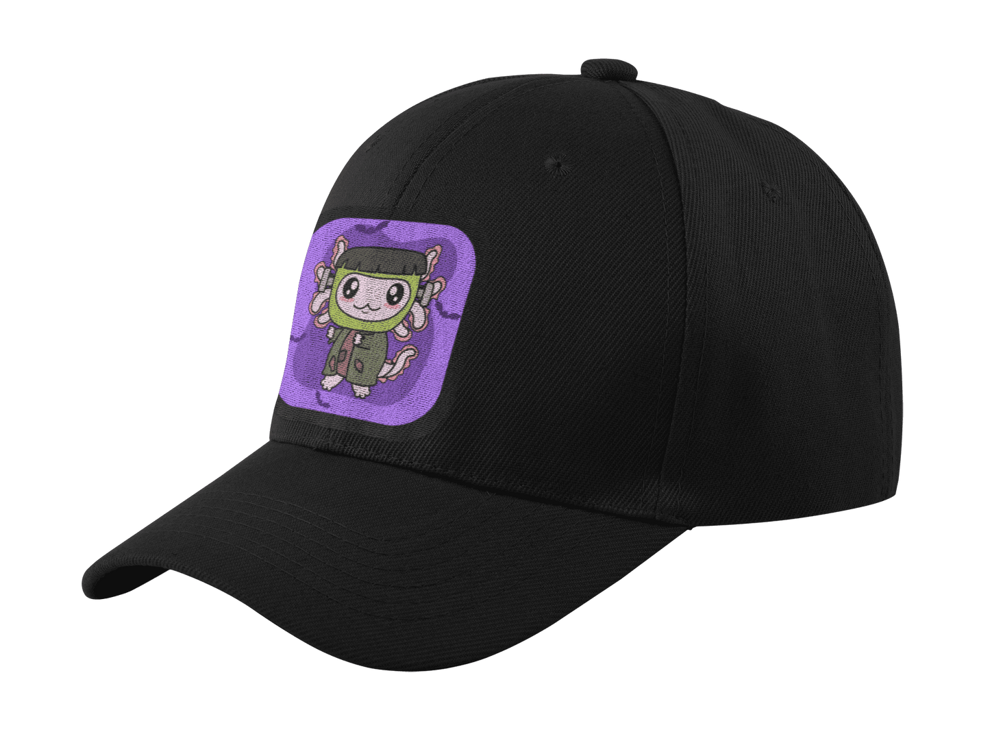 Gorra Unisex Curva Axolotzin Monstruo De Frankenstein