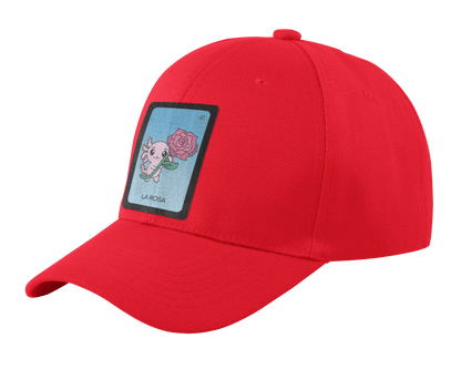 Gorra Unisex Curva Axoloteria La Rosa Ajolote