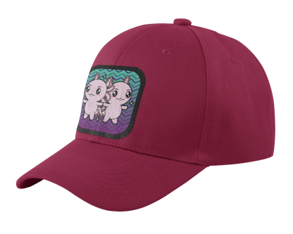 Gorra Unisex Curva Axolotzin Horoscopos Géminis Ajolote