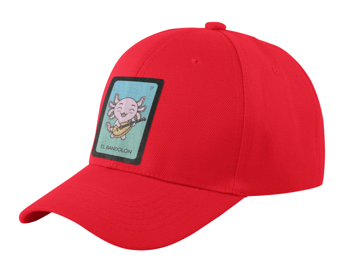 Gorra Unisex Curva Axoloteria El Bandolón Ajolote