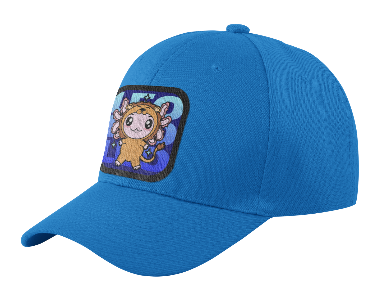 Gorra Unisex Curva Axolotzin Horoscopos Leo Ajolote