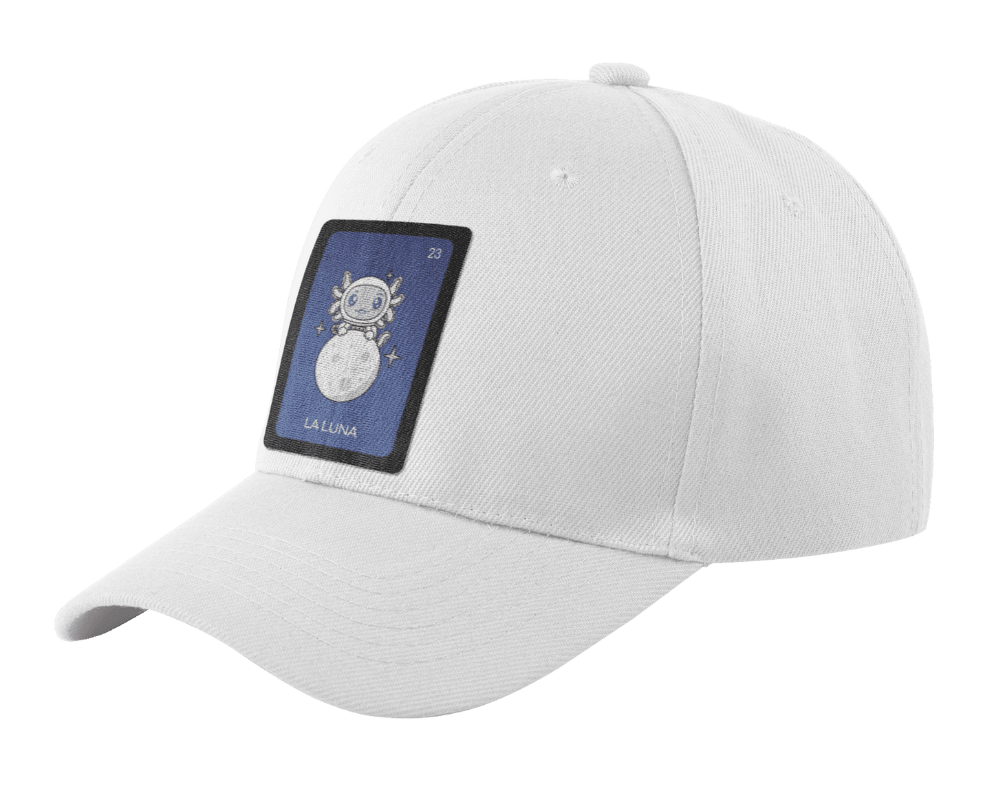 Gorra Unisex Curva Axoloteria La Luna Ajolote