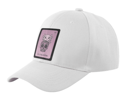 Gorra Unisex Curva Axoloteria La Calavera Ajolote