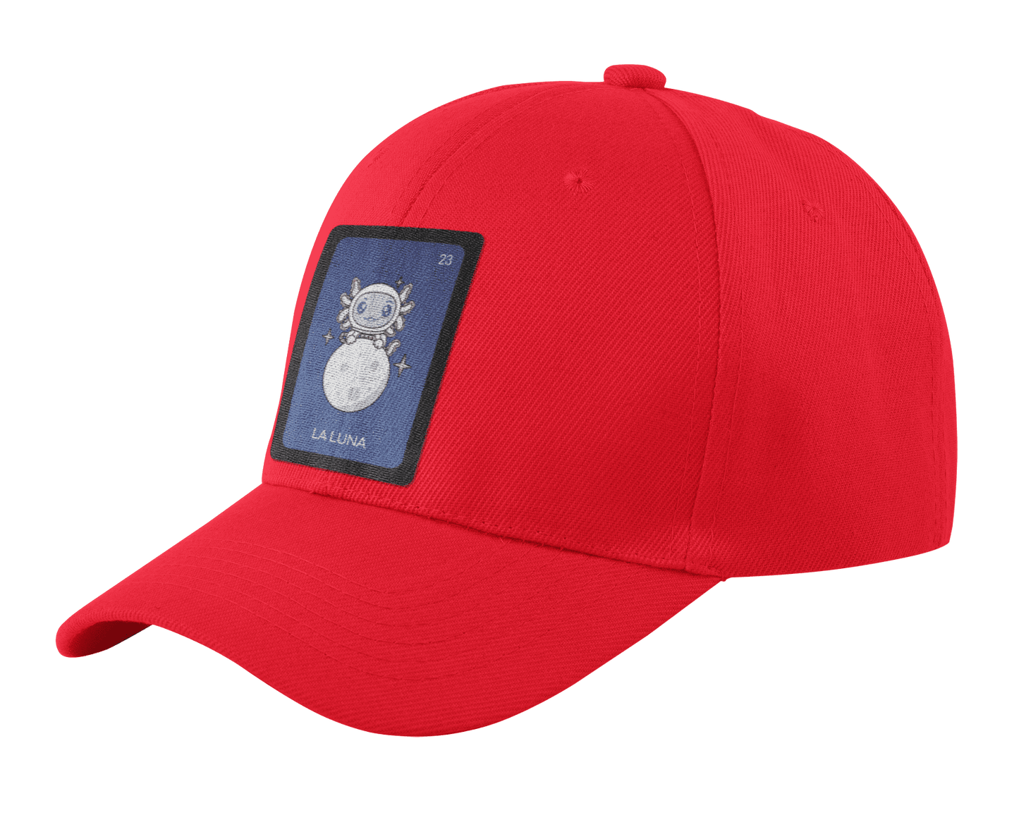 Gorra Unisex Curva Axoloteria La Luna Ajolote