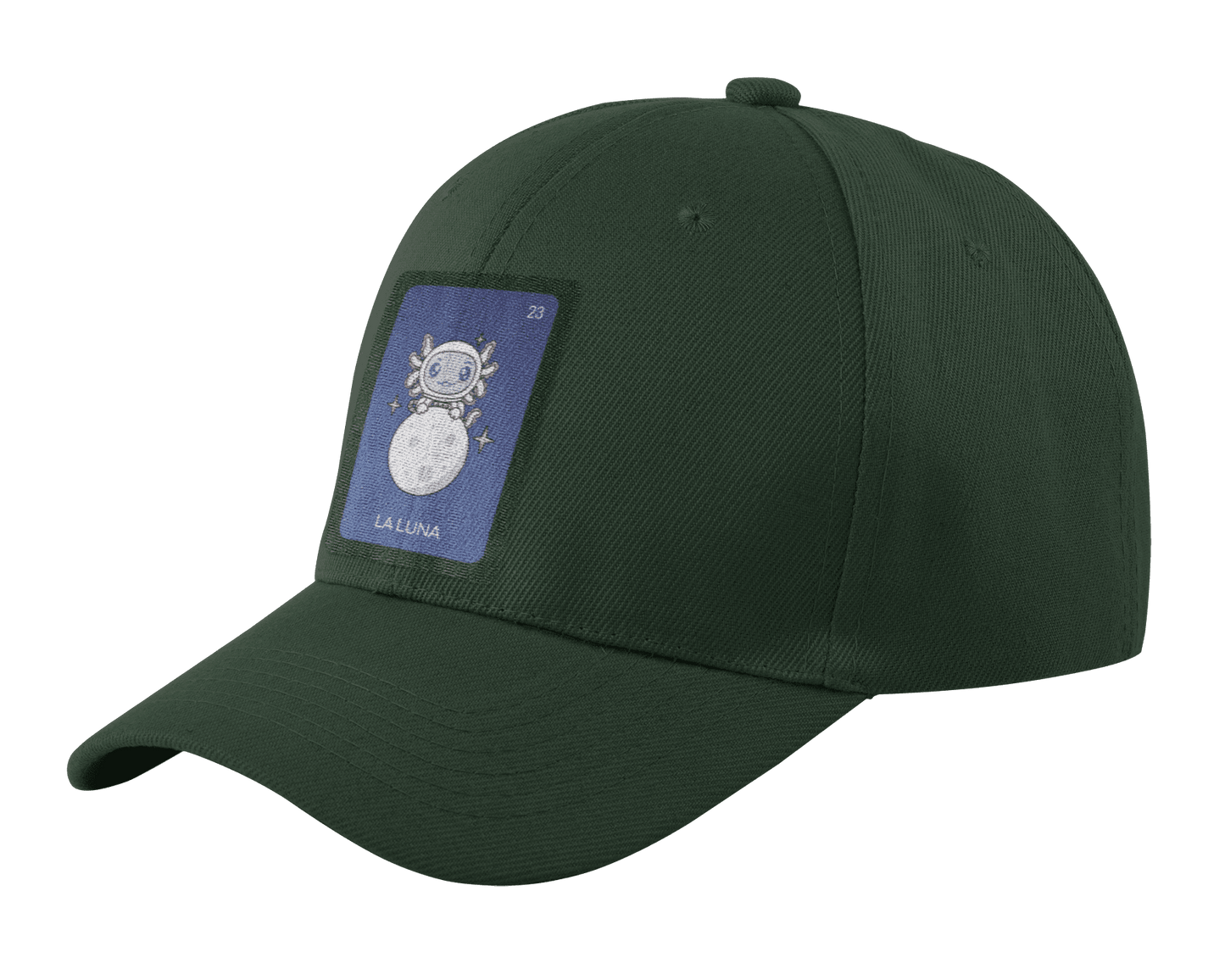 Gorra Unisex Curva Axoloteria La Luna Ajolote