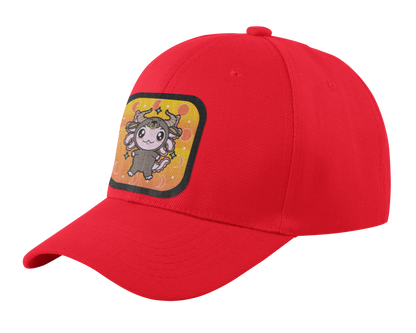 Gorra Unisex Curva Axolotzin Horoscopos Tauro Ajolote