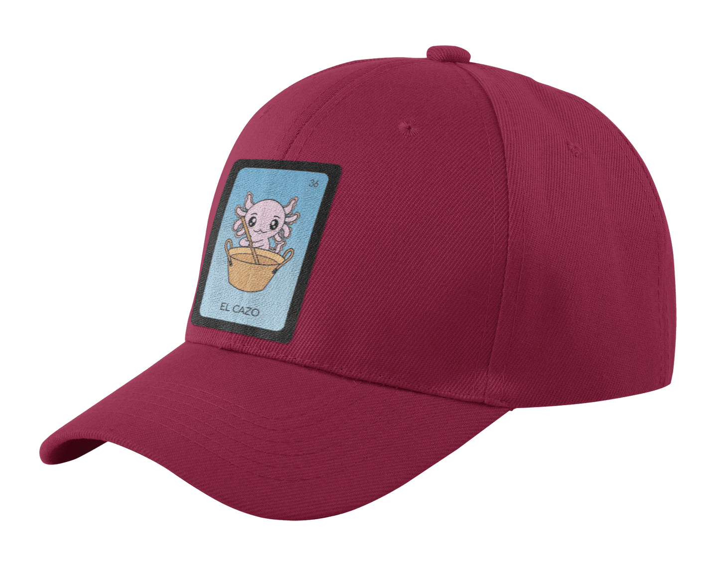 Gorra Unisex Curva Axoloteria El Cazo Ajolote