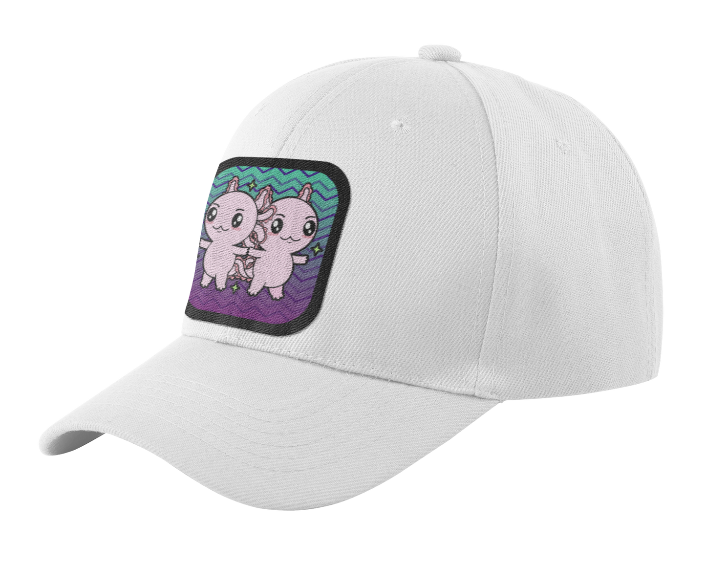 Gorra Unisex Curva Axolotzin Horoscopos Géminis Ajolote