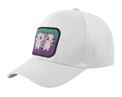 Gorra Unisex Curva Axolotzin Horoscopos Géminis Ajolote