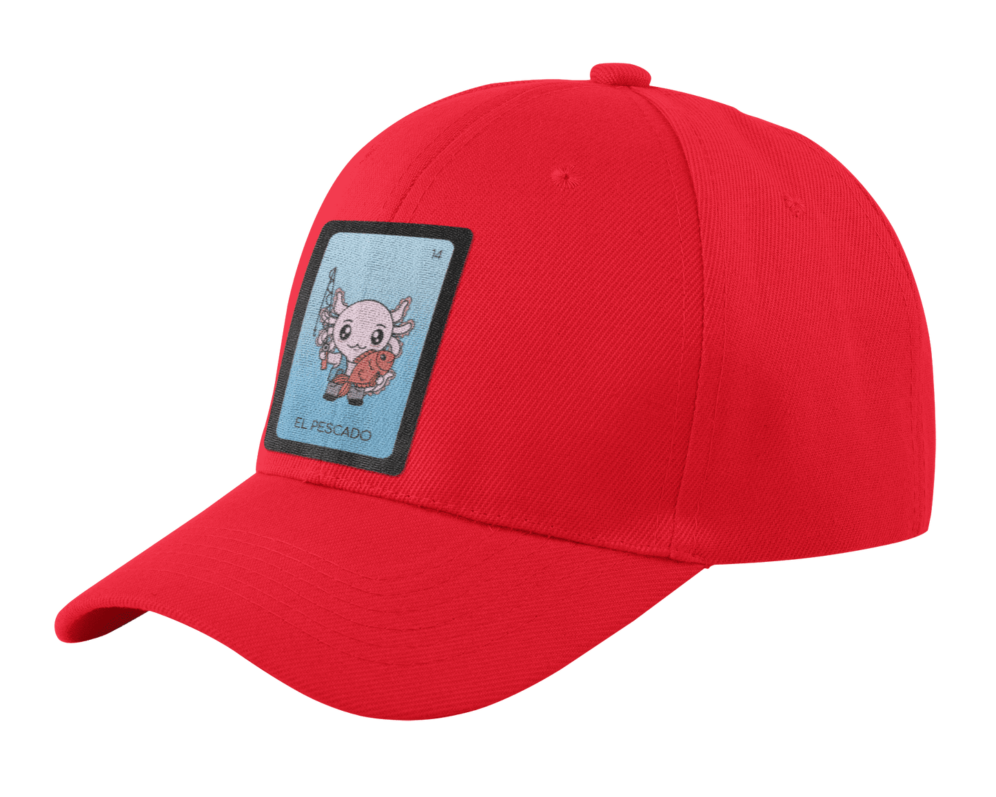 Gorra Unisex Curva Axoloteria El Pescado Ajolote