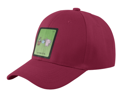 Gorra Unisex Curva Axoloteria La Maceta Ajolote