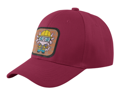 Gorra Unisex Curva Axolotzin Constructor