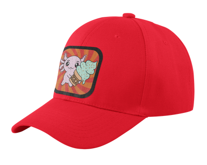 Gorra Unisex Curva Axolotzin Helado
