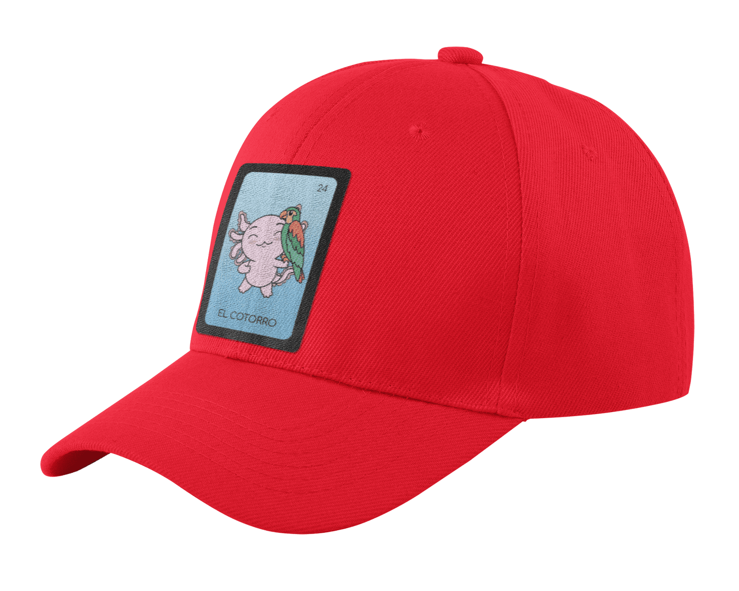 Gorra Unisex Curva Axoloteria El Cotorro Ajolote