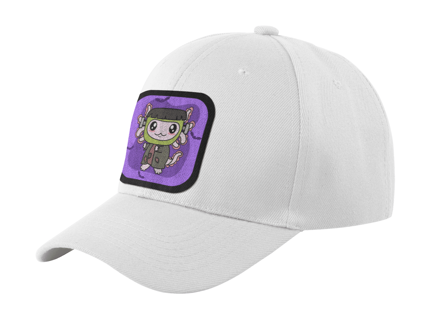 Gorra Unisex Curva Axolotzin Monstruo De Frankenstein