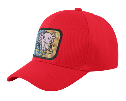 Gorra Unisex Curva Axolotzin Horoscopos Libra Ajolote