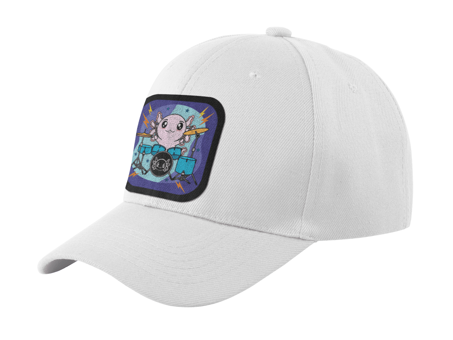 Gorra Unisex Curva Axolotzin Baterista