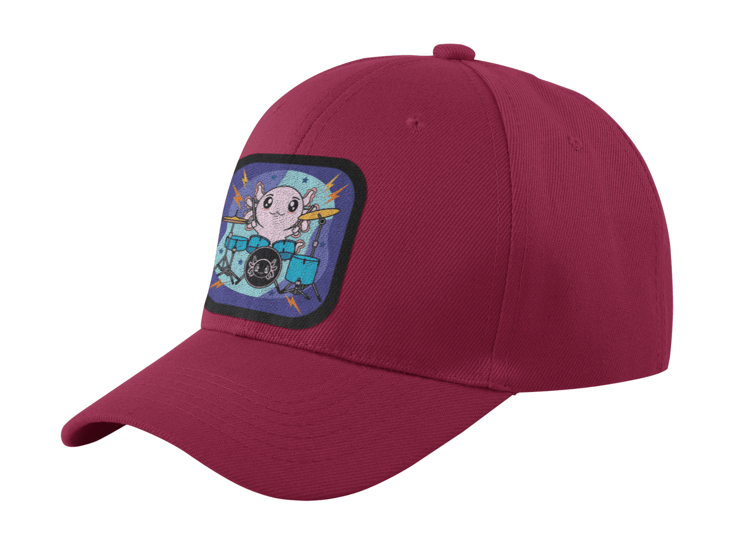 Gorra Unisex Curva Axolotzin Baterista