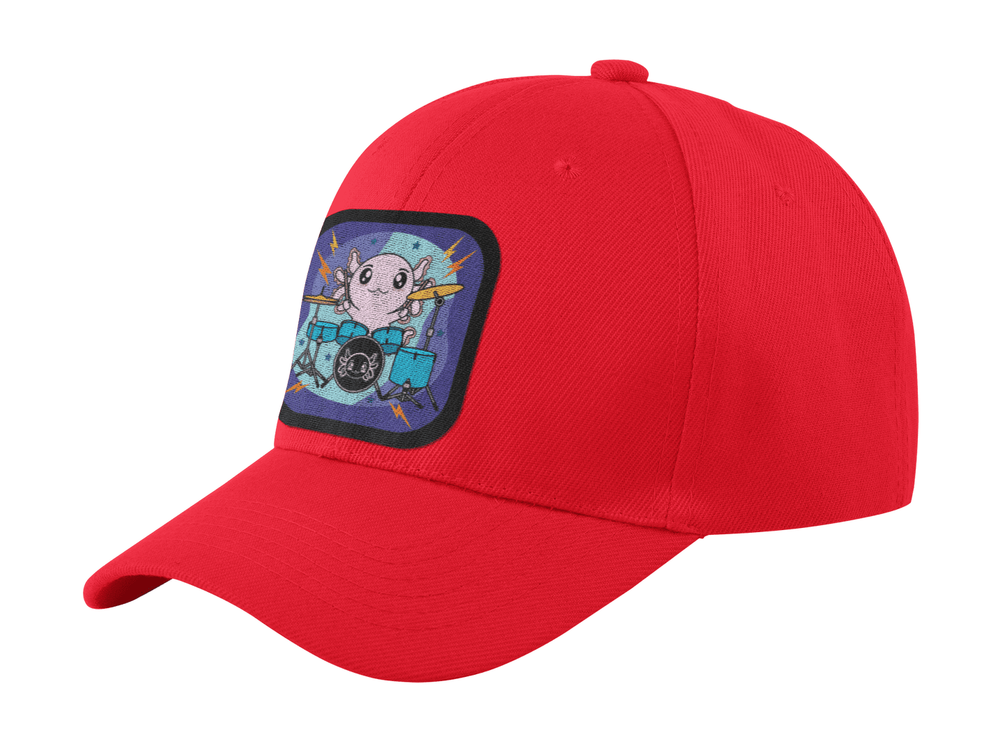 Gorra Unisex Curva Axolotzin Baterista