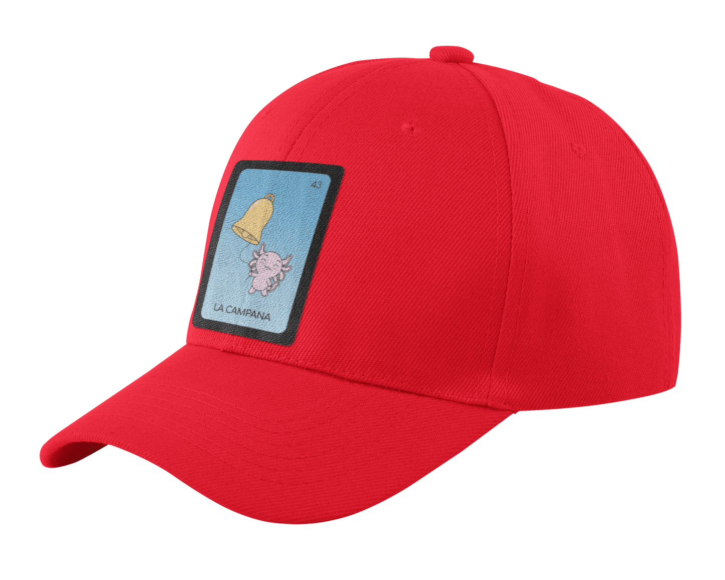 Gorra Unisex Curva Axoloteria La Campana Ajolote