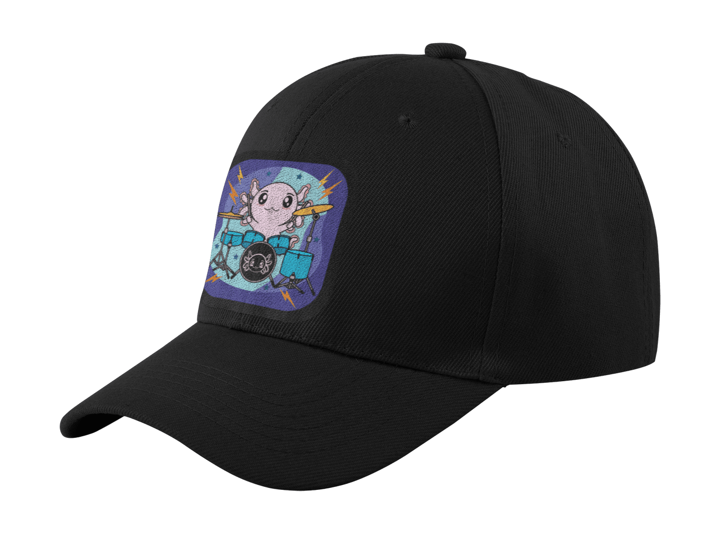 Gorra Unisex Curva Axolotzin Baterista