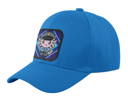 Gorra Unisex Curva Axolotzin Policía