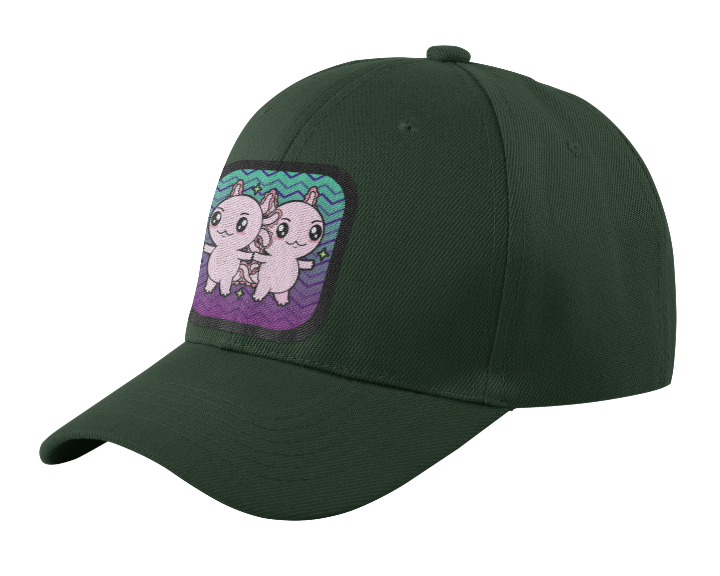 Gorra Unisex Curva Axolotzin Horoscopos Géminis Ajolote