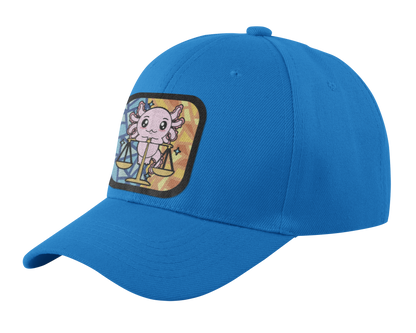 Gorra Unisex Curva Axolotzin Horoscopos Libra Ajolote