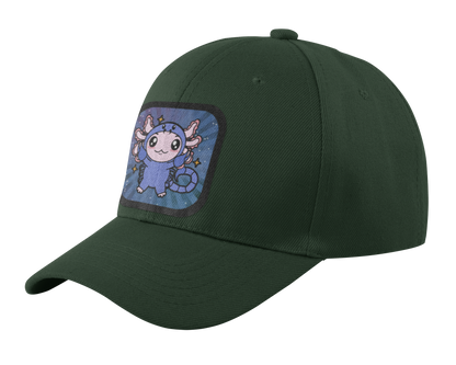 Gorra Unisex Curva Axolotzin Horoscopos Escorpio Ajolote