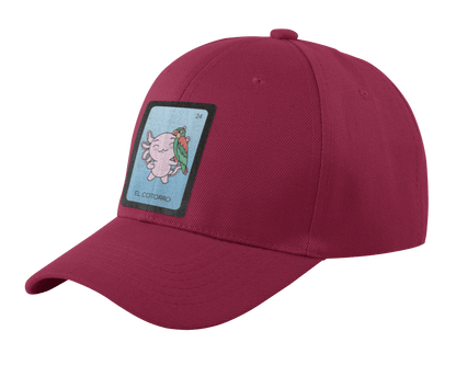 Gorra Unisex Curva Axoloteria El Cotorro Ajolote