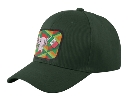 Gorra Unisex Curva Axolotzin Bandera