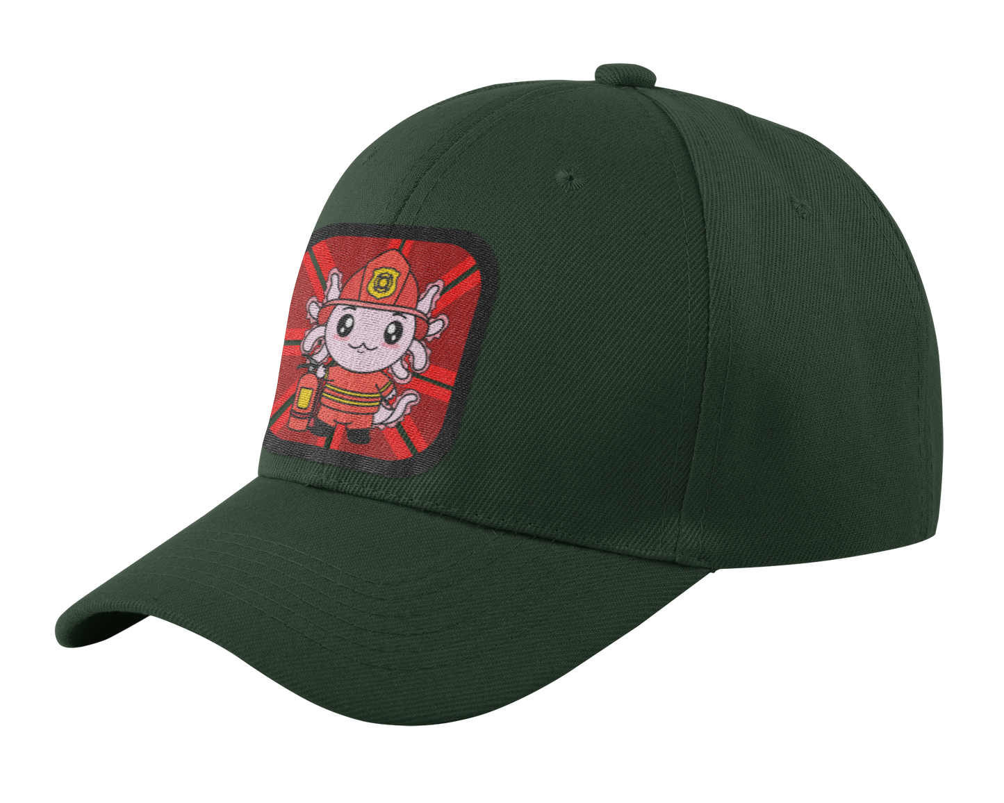 Gorra Unisex Curva Axolotzin Bombero
