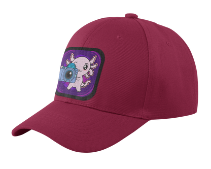 Gorra Unisex Curva Axolotzin Fotografo