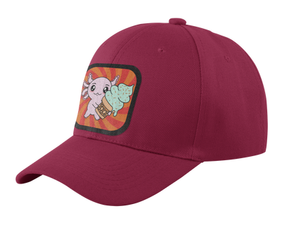 Gorra Unisex Curva Axolotzin Helado