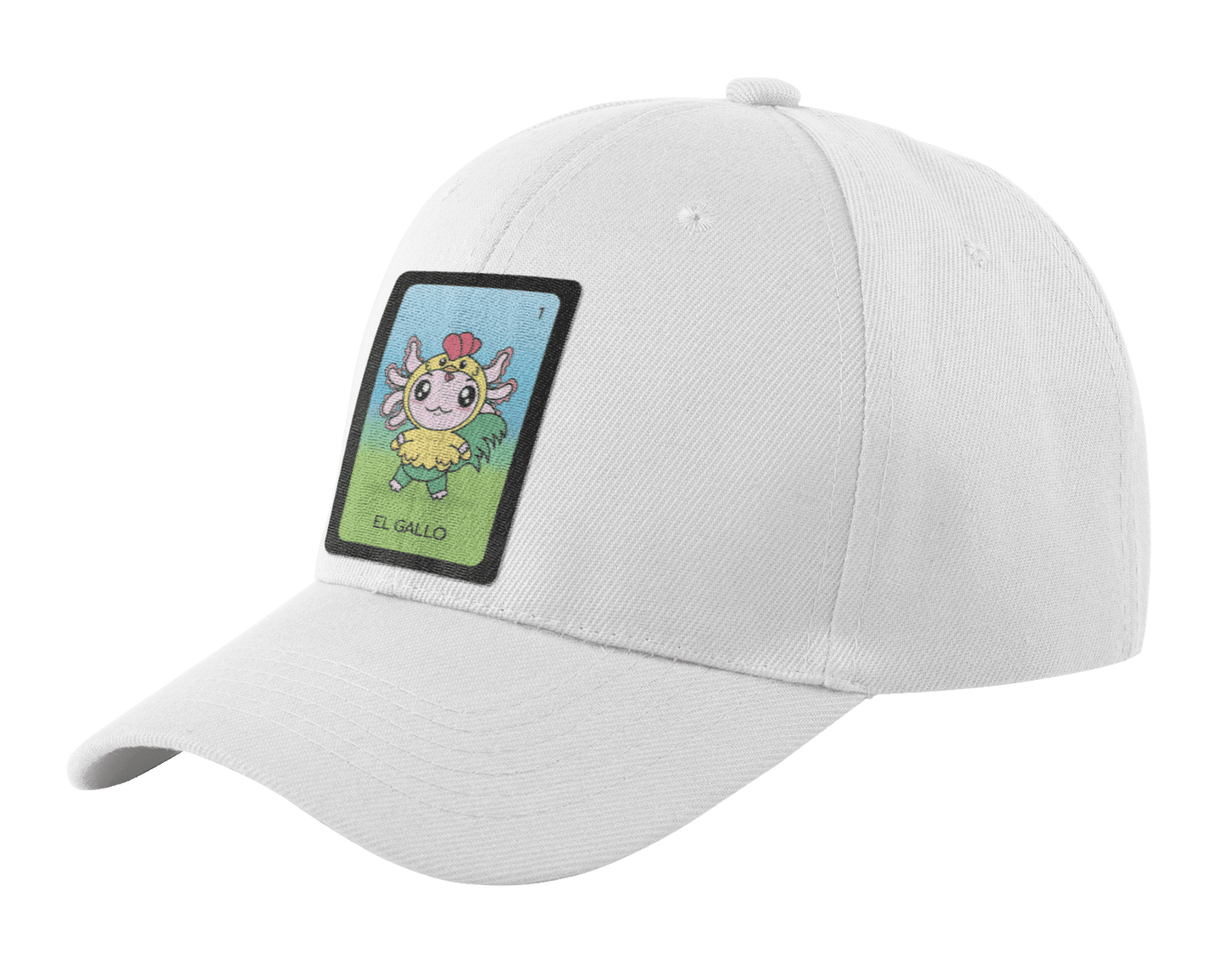 Gorra Unisex Curva Axoloteria El Gallo Ajolote