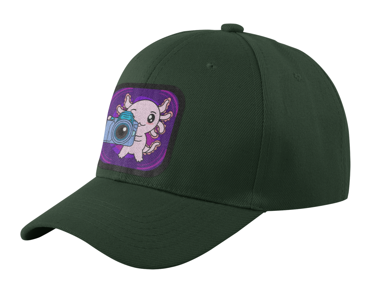 Gorra Unisex Curva Axolotzin Fotografo