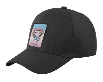 Gorra Unisex Curva Axoloteria La Dama Ajolote