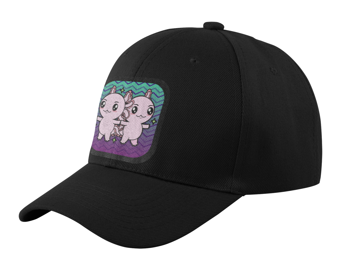 Gorra Unisex Curva Axolotzin Horoscopos Géminis Ajolote