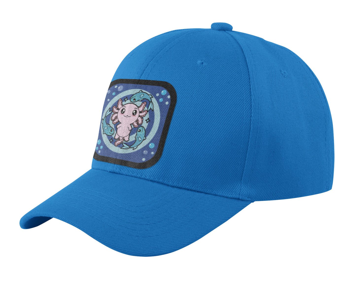 Gorra Unisex Curva Axolotzin Horoscopos Piscis Ajolote