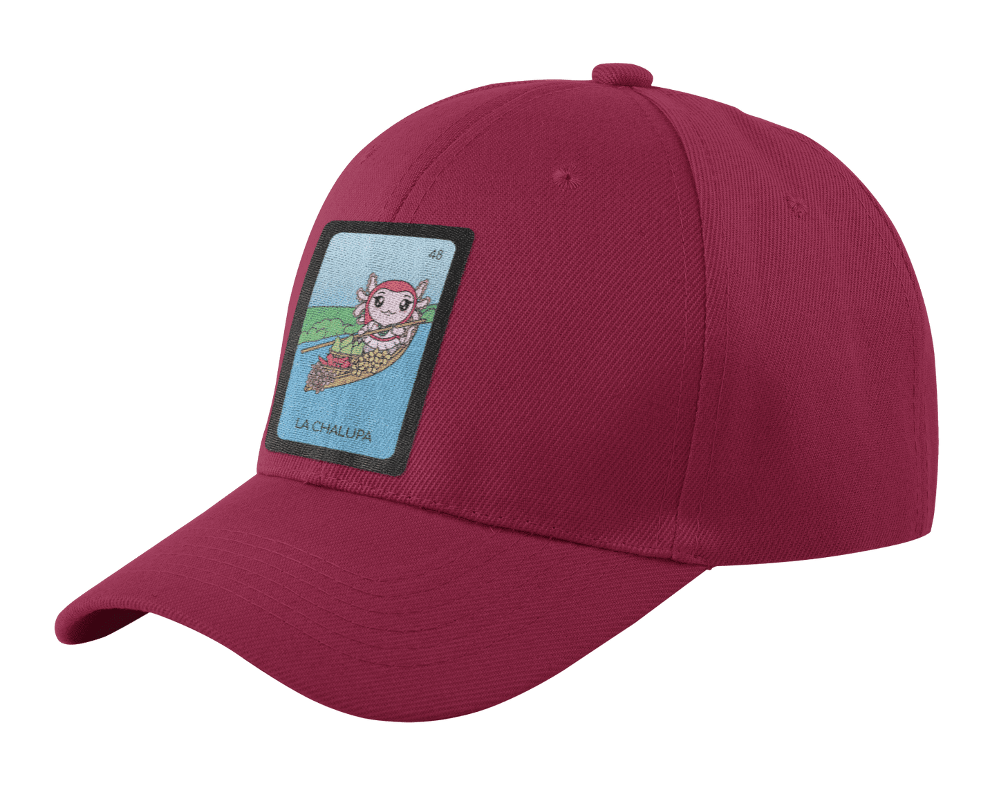 Gorra Unisex Curva Axoloteria La Chalupa Ajolote